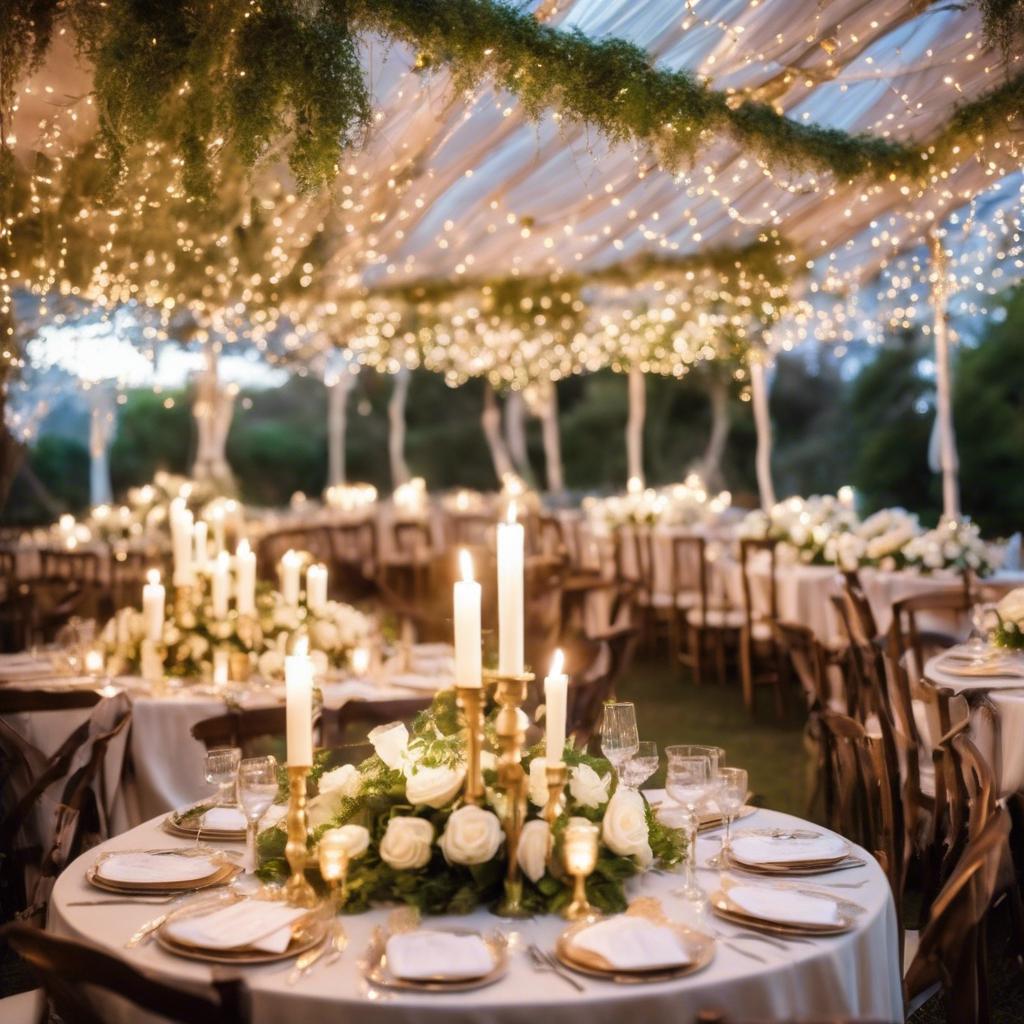 Elegant Wedding Setup